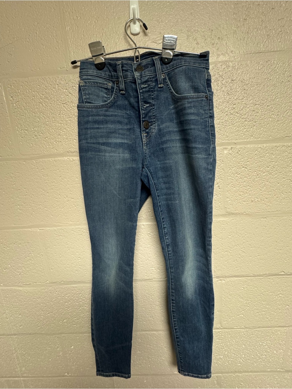 Lucky Brand High Rise Skinny Jeans (Bridgette) in Medium Blue Wash